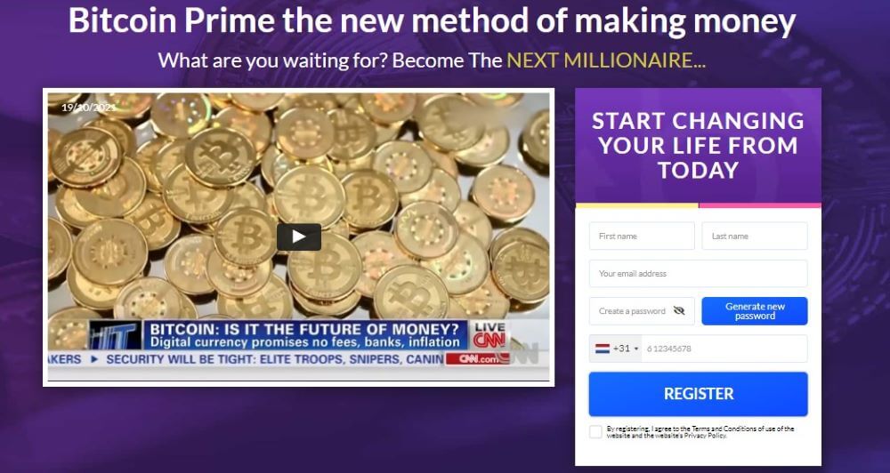 Bitcoin Prime Trading Platform