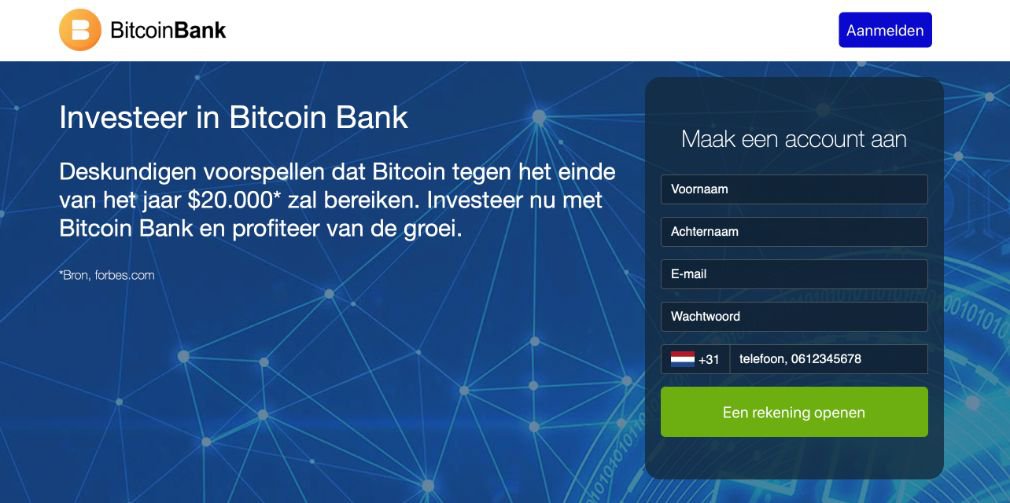 Bitcoin Bank Ervaringen