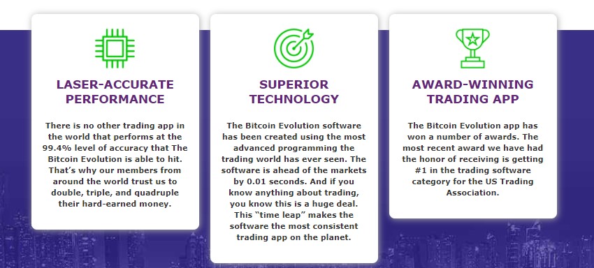Features Of Bitcoin Evolution Trading Bot