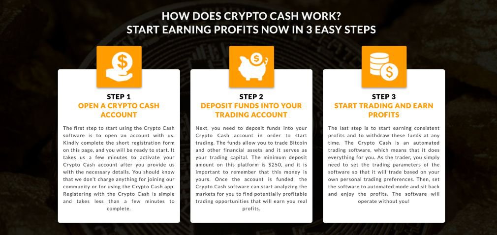 Crypto Cash hoe het werkt
